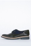 Allison Black Leather Oxford