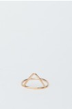 14k Gold-Filled Triangle Ring