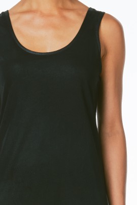 Waxed Leather Look Dress