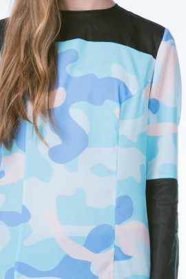 Pastel Camo Blouse