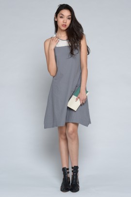 Color Block Midi Dress