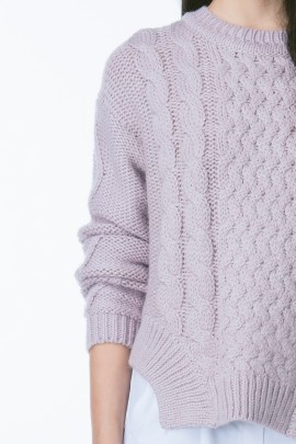 Lavender Knit Sweater