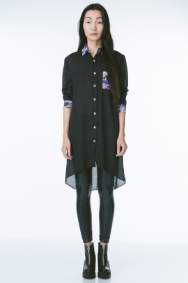 Dark Paradise Shirt Dress