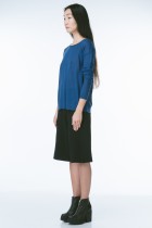 high neck slouchy sweater 