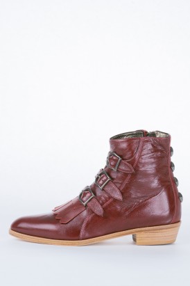 Oxblood Leather Jett Boot