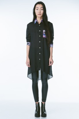 Dark Paradise Shirt Dress