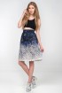 plaint splatter pencil skirt