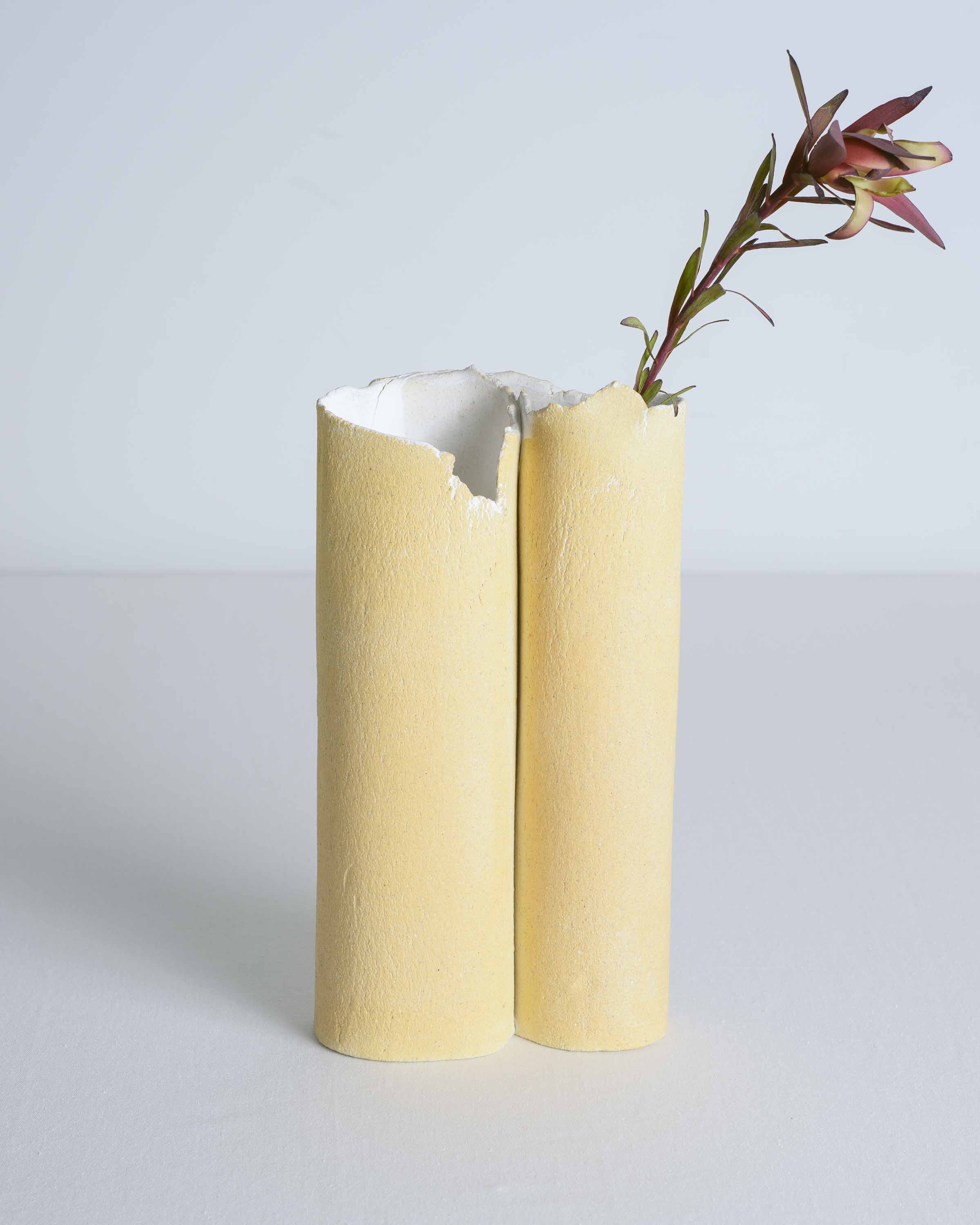 Gold Organic Folds Vessel