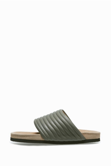 moni light khaki sandals