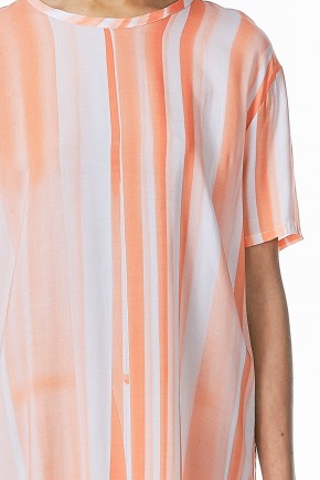 Tee Shirt Dress Coral