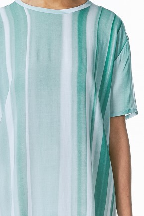 Tee Shirt Dress Teal