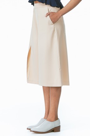 Front Slit Culotte Blush