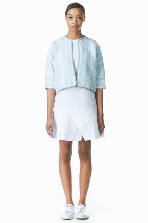 Cropped 3/4 Teal Jacket