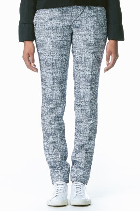 Navy Woven Trousers