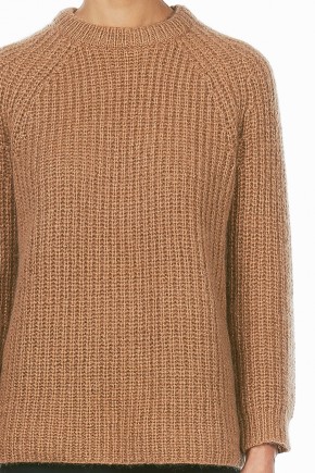 Camel Pandora Fisherman Sweater