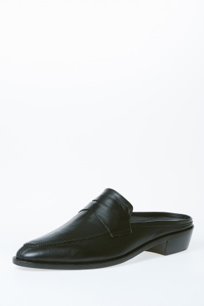 Black Leather Jett Slide