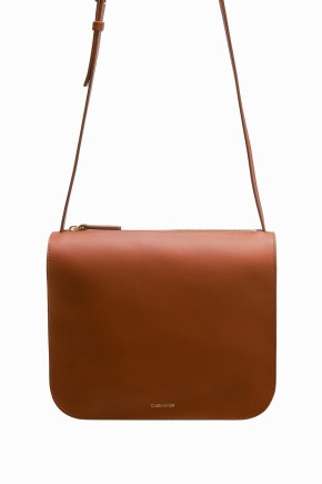 Cognac Crossbody Bag 