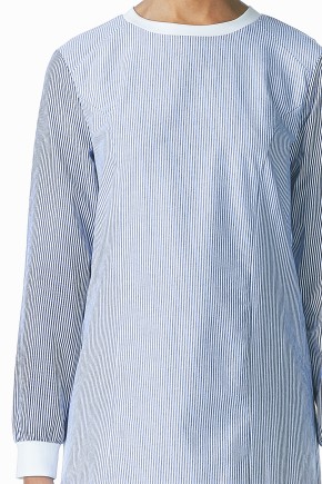 Blue Stripe Oxford Shift Dress