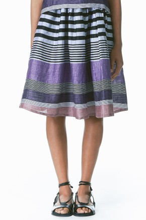 Stripes Linen Caro Culottes