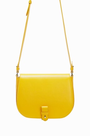 Yellow Saddle Up Cross Body Bag