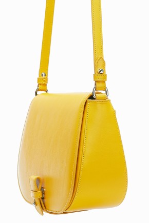 Yellow Saddle Up Cross Body Bag