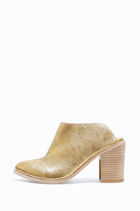 Doheny Gold Mule Boot