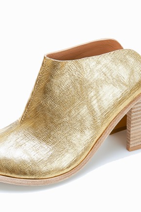 Doheny Gold Mule Boot