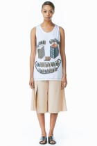 smash tank brick smile print