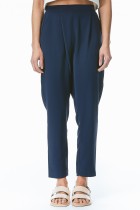 high waist tapered trouser pant