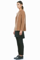 camel fisherman sweater