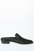 Black Leather Jett Slide