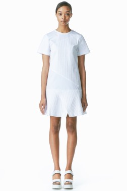 Goemi White Cotton Dress
