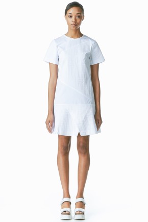 Goemi White Cotton Dress