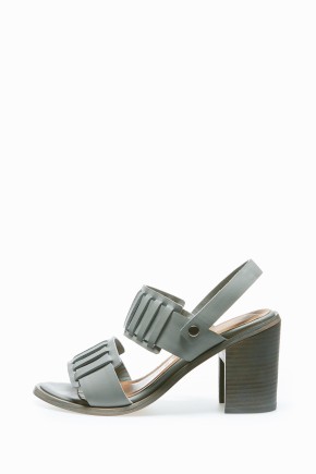 Central Matte Grey Heel